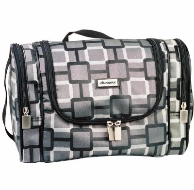 Hanging cosmetic organizer bag